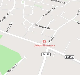 map for Lloydspharmacy