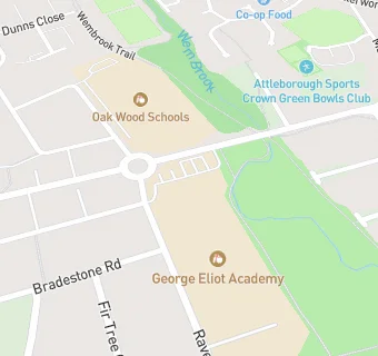 map for George Eliot Academy