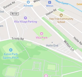 map for The Holte Pub