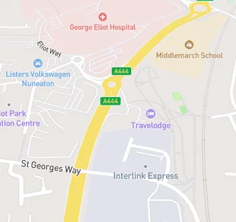 map for BP Service Station / Greggs