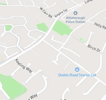 map for Dodds Road Stores Ltd