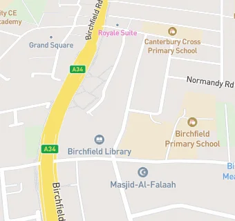 map for Sacred Heart Catholic Primary School