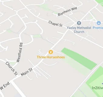 map for The Three Horseshoes