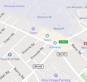 map for Buckingham Chemist