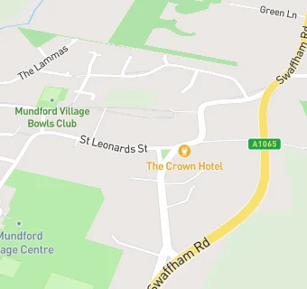 map for Mundford Fish Bar