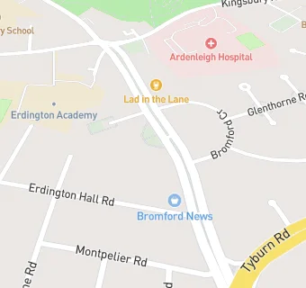 map for Bromford News