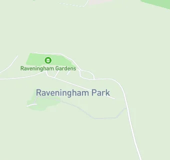 map for Jo's Catering @ Raveningham Hall Car Park