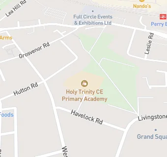 map for Holy Trinity CE Primary Academy (Handsworth)