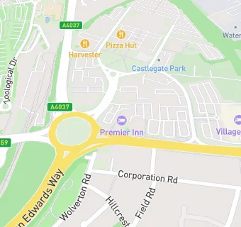 map for Premier Inn