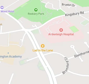 map for Lad in The Lane