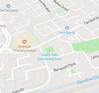 map for Castle Vale Swimming Pool