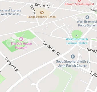 map for Cambridge Street Surgery