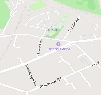 map for Calthorpe Arms