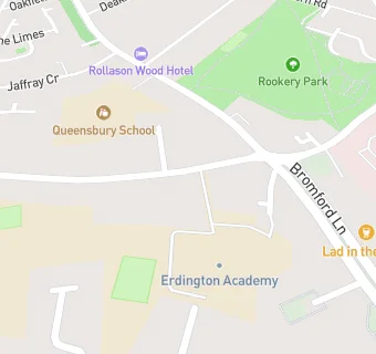 map for Kingsbury Road Surgery