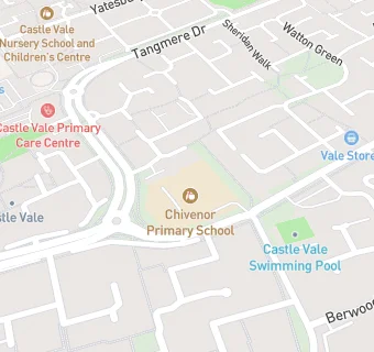 map for Chivenor Primary School