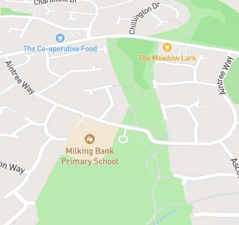 map for Shire Services, Milking Bank Primary School