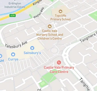 map for Castle Dental Care