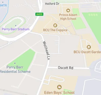 map for Eden Boys School