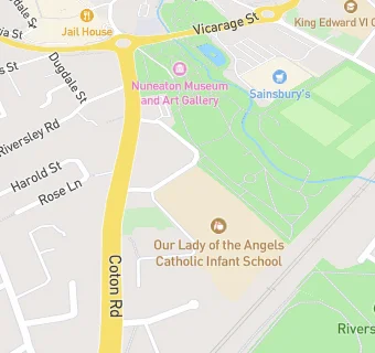 map for Our Lady of The Angels School