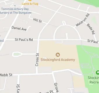 map for Stockingford Academy