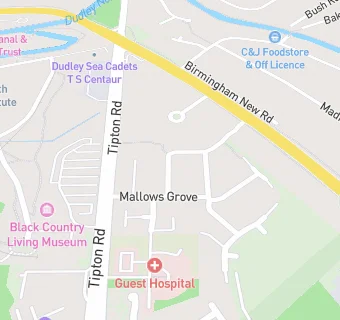 map for Mitie at Guest Hospital