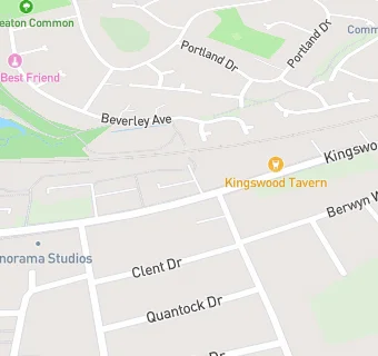 map for Kingswood Tavern