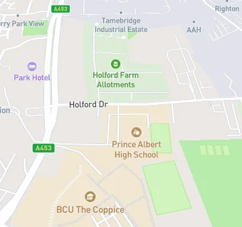 map for Prince Albert High School