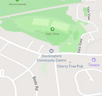 map for Vale View Cafe