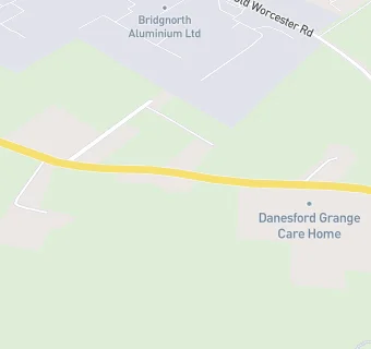 map for Danesford Grange Care Home