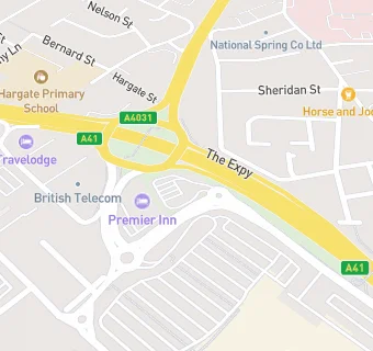 map for Premier Inn West Bromwich