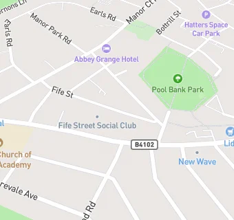 map for Fife Street Social Club