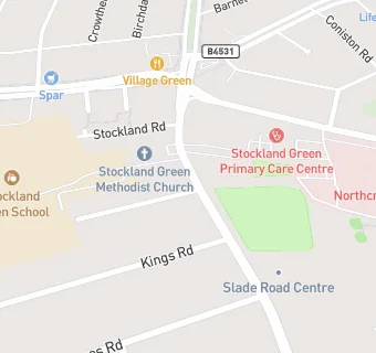 map for Stockland Cafe