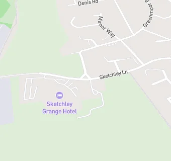 map for Sketchley Grange Hotel