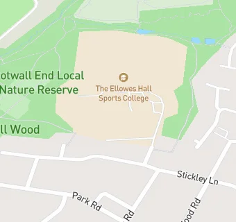 map for Ellowes Hall Sports College