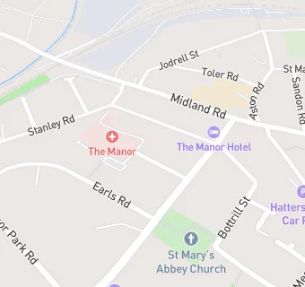 map for Manor Court Surgery