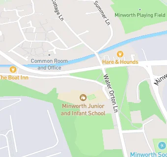 map for Minworth Junior And Infant School