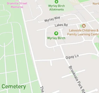 map for Lakeside Childrens Centre