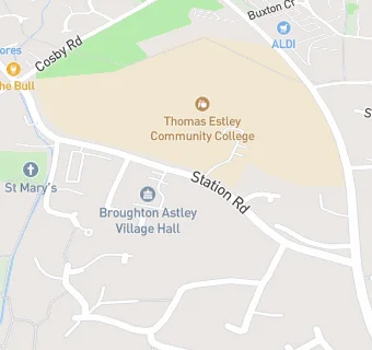 map for Thomas Estley Community College