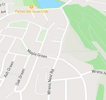 map for The Greens Health Centre