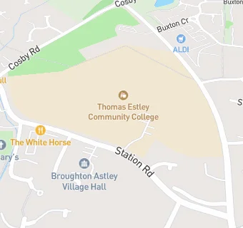 map for Thomas Estley Community College