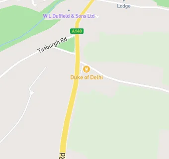 map for Duke Of Delhi