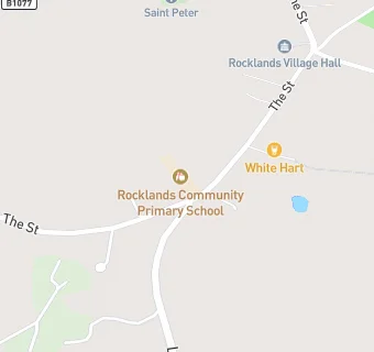 map for Rocklands Community Primary School