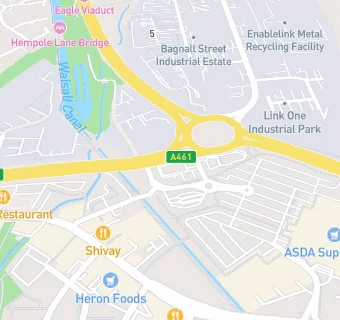 map for Shazan Local, inside Asda Stores limited