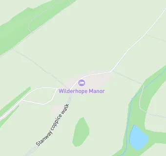 map for Wilderhope Manor Youth Hostel