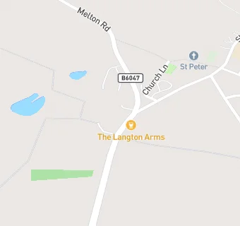 map for The Langton Arms