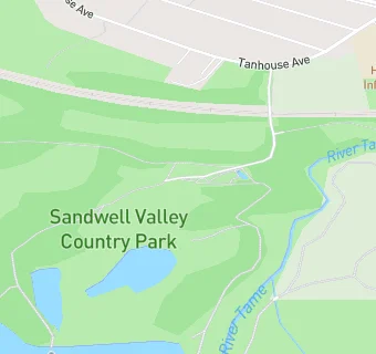 map for RSPB Sandwell Valley