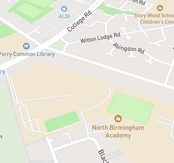 map for North Birmingham Academy