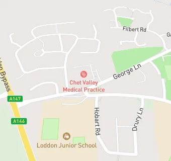 map for The Loddon Dental Practice