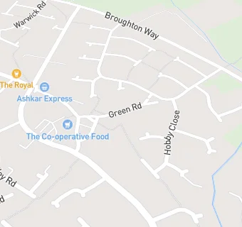 map for Broughton Astley Conservative Club