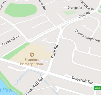 map for Bramford Arms